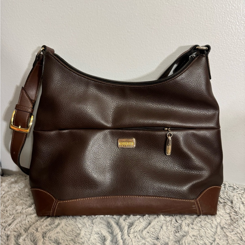 Carryland Brown Leather Shoulder Bag